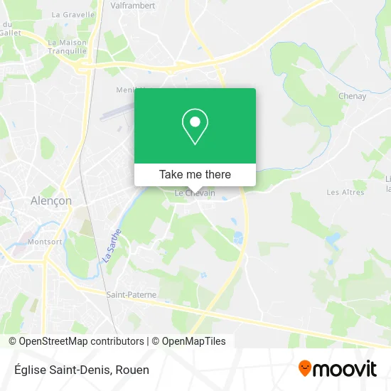 Église Saint-Denis map