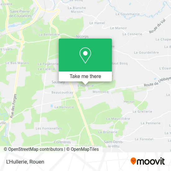 L'Hullerie map