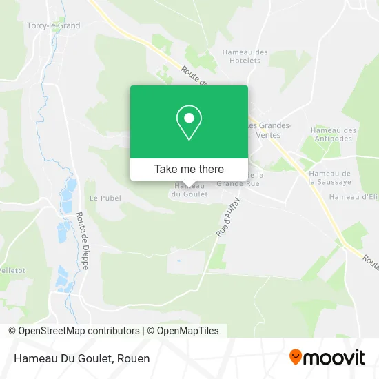 Hameau Du Goulet map