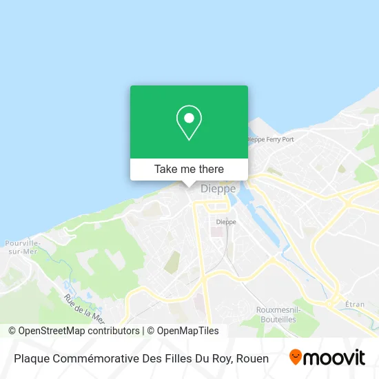 Plaque Commémorative Des Filles Du Roy map