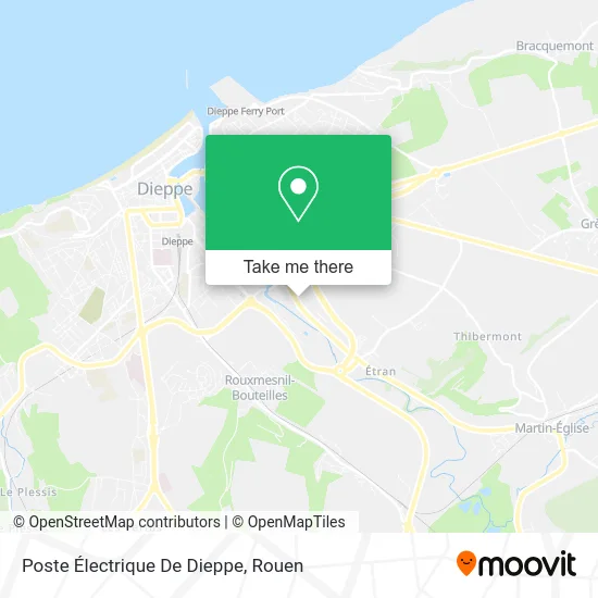 Poste Électrique De Dieppe map