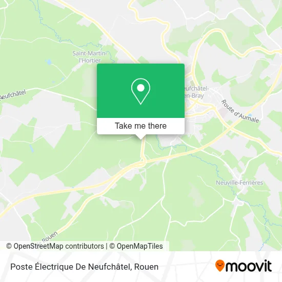 Poste Électrique De Neufchâtel map