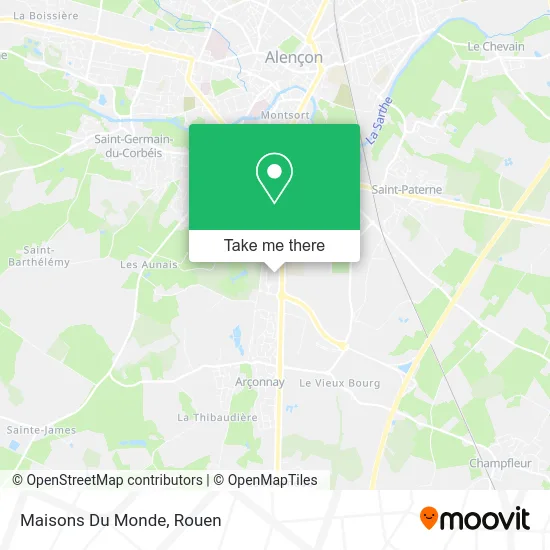 Maisons Du Monde map