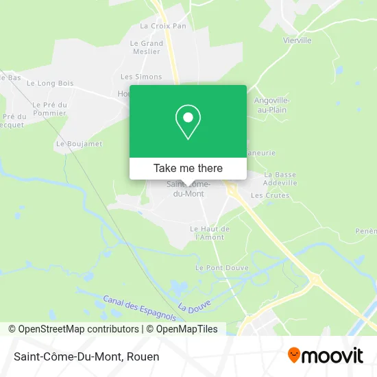 Saint-Côme-Du-Mont map