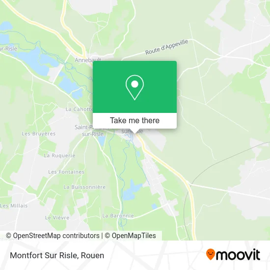 Montfort Sur Risle map