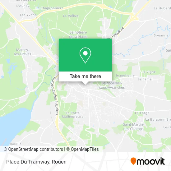 Place Du Tramway map