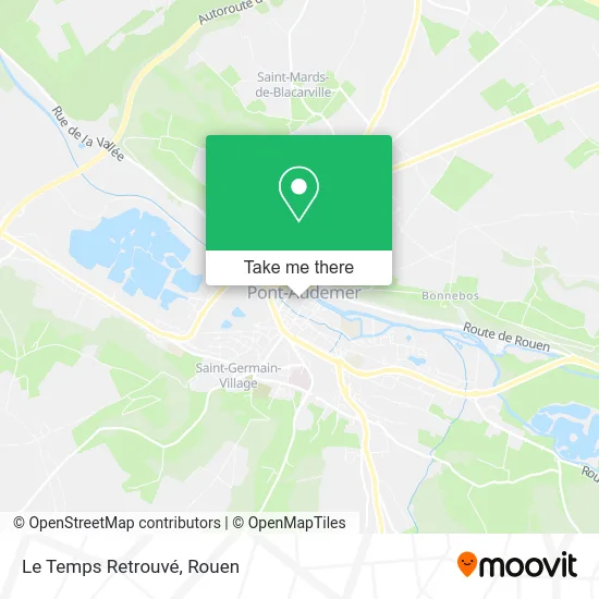 Le Temps Retrouvé map