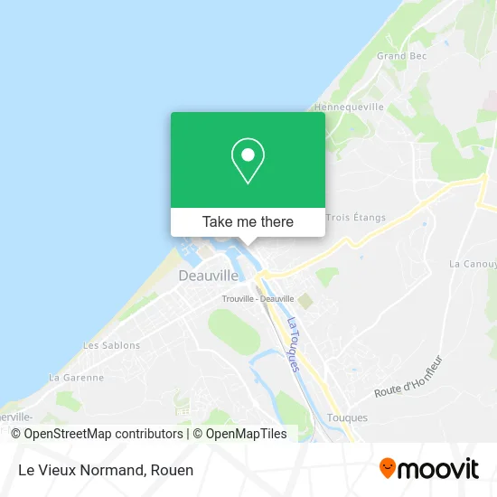 Le Vieux Normand map