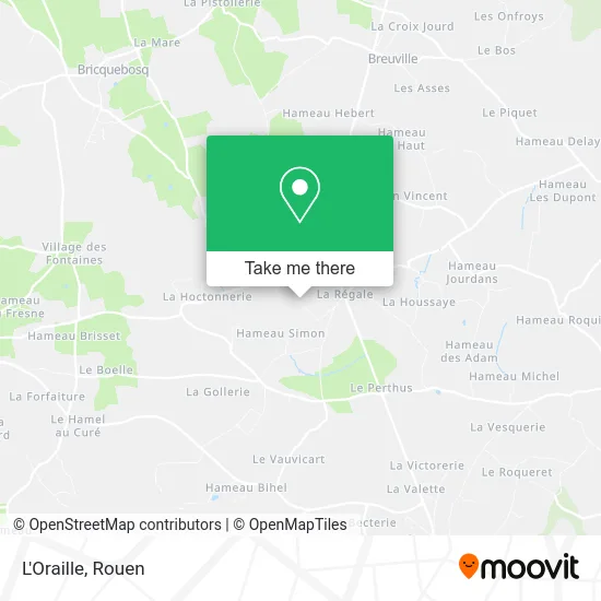 L'Oraille map