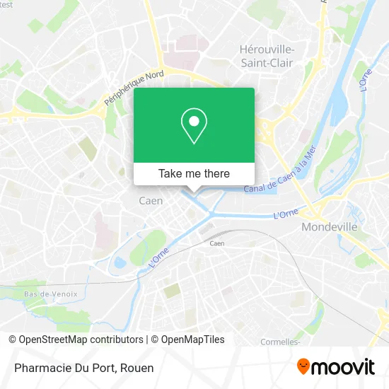 Pharmacie Du Port map