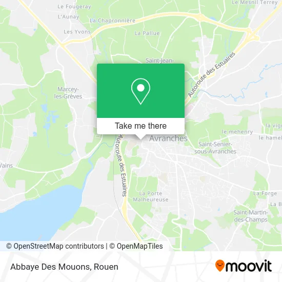 Abbaye Des Mouons map