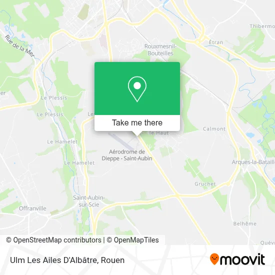 Ulm Les Ailes D'Albâtre map