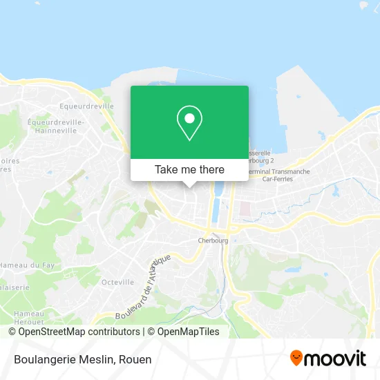 Boulangerie Meslin map