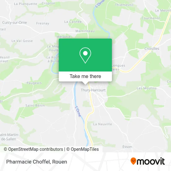 Pharmacie Choffel map