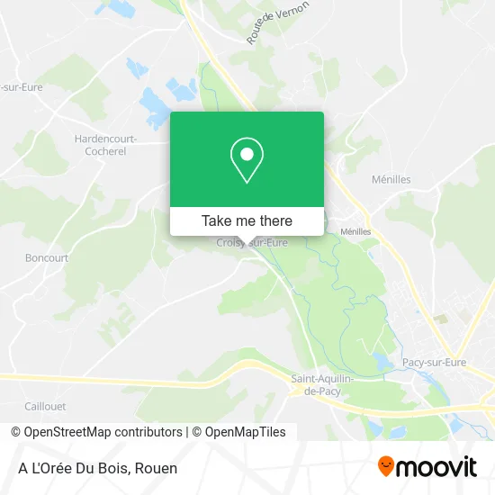 A L'Orée Du Bois map