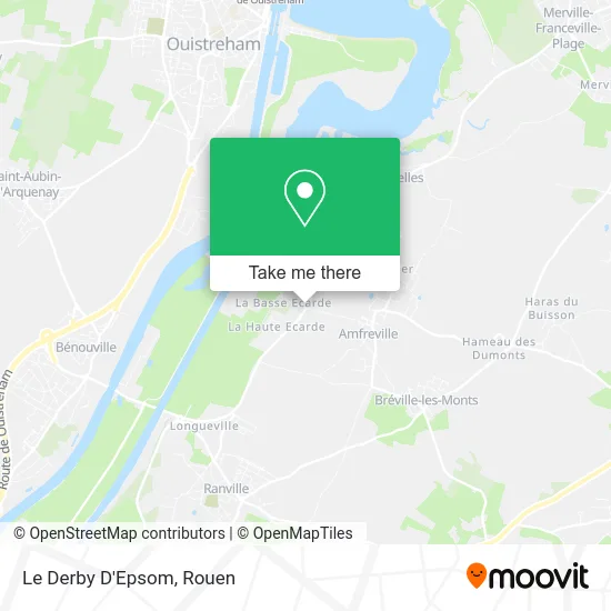 Le Derby D'Epsom map