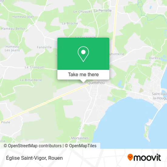 Église Saint-Vigor map