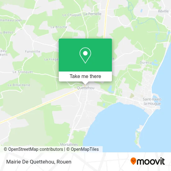 Mairie De Quettehou map