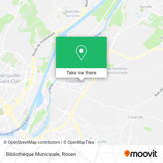 Bibliothèque Municipale map