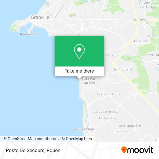 Poste De Secours map