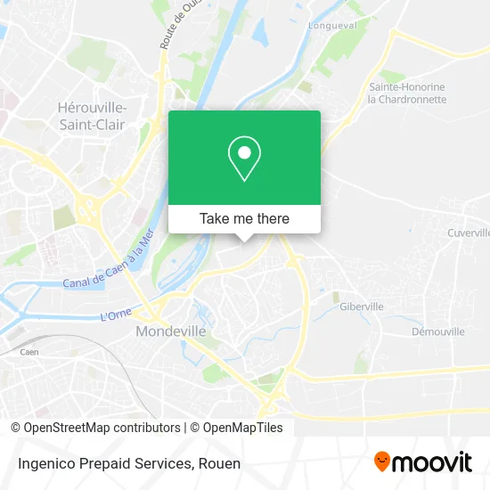 Ingenico Prepaid Services map