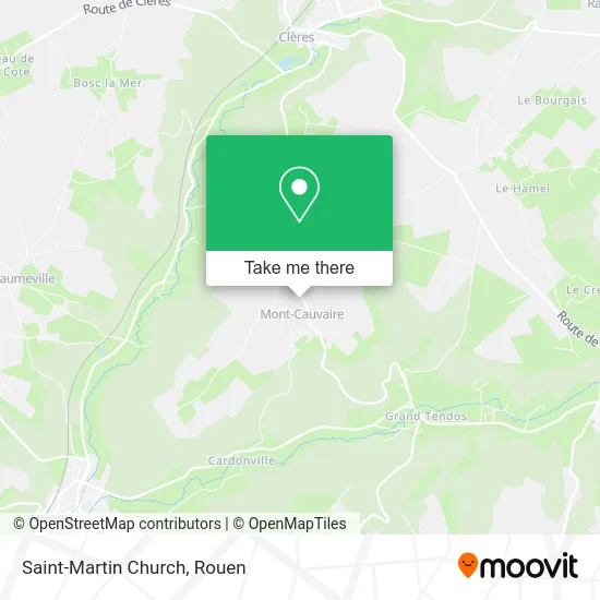 Église Saint-Martin map