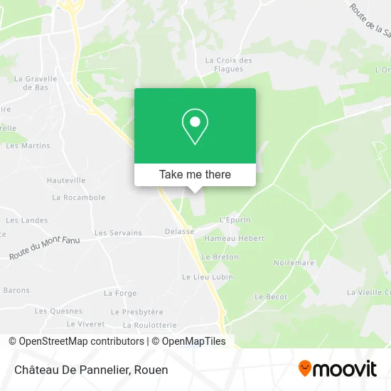 Château De Pannelier map