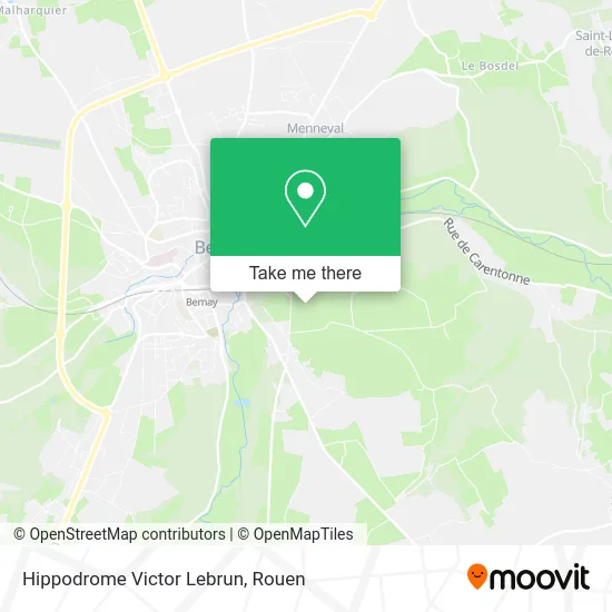 Hippodrome Victor Lebrun map