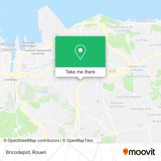 Bricodepot map
