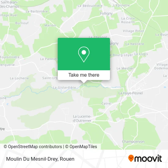 Moulin Du Mesnil-Drey map