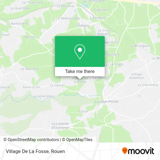 Village De La Fosse map