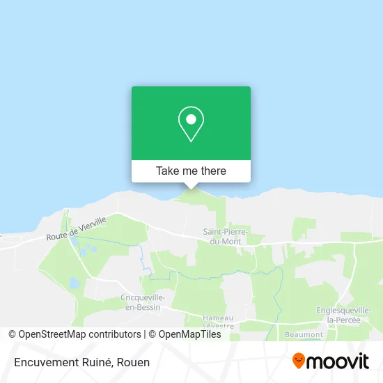 Encuvement Ruiné map