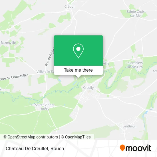 Château De Creullet map