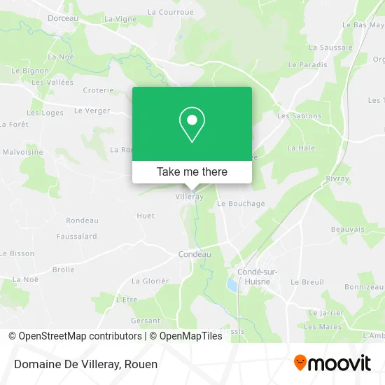 Domaine De Villeray map