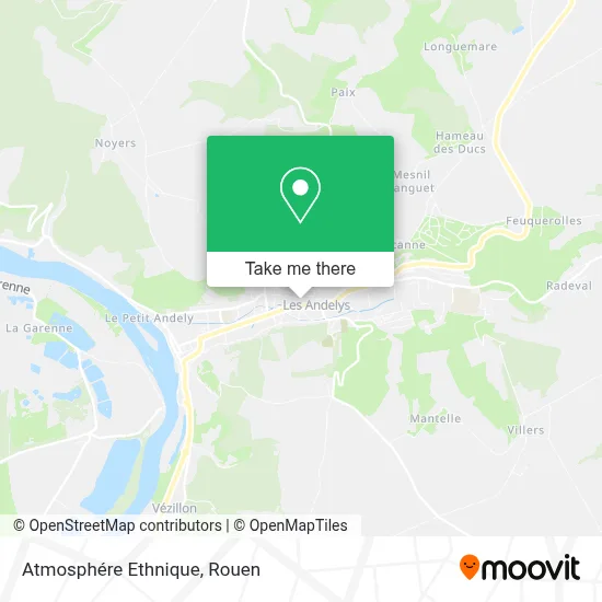 Atmosphére Ethnique map