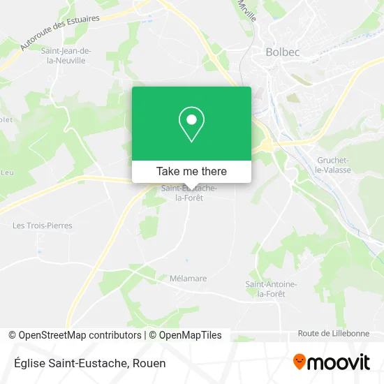 Église Saint-Eustache map