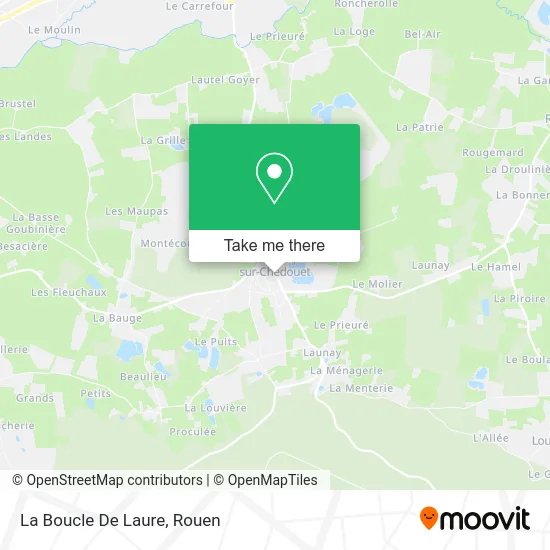 La Boucle De Laure map