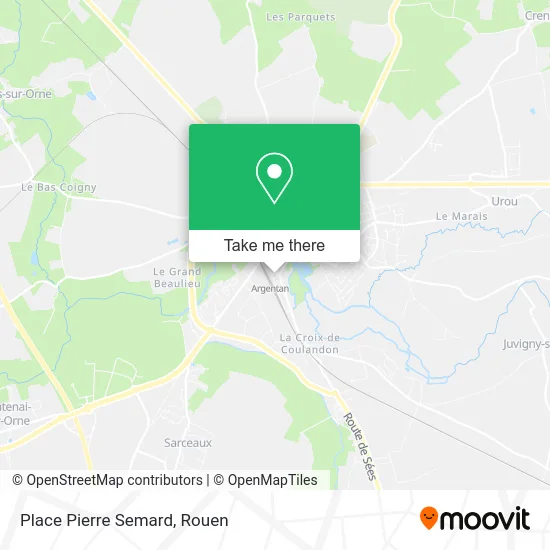 Place Pierre Semard map
