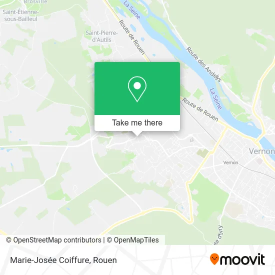 Marie-Josée Coiffure map