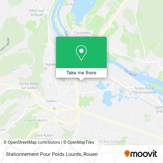 Stationnement Pour Poids Lourds map