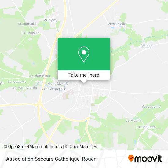 Association Secours Catholique map