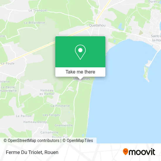 Ferme Du Triolet map