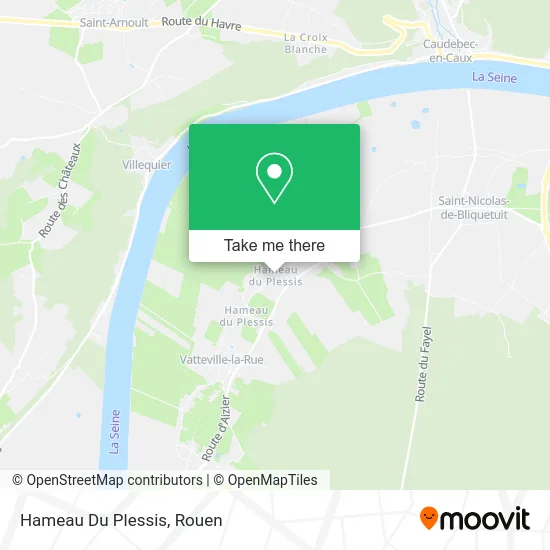 Hameau Du Plessis map