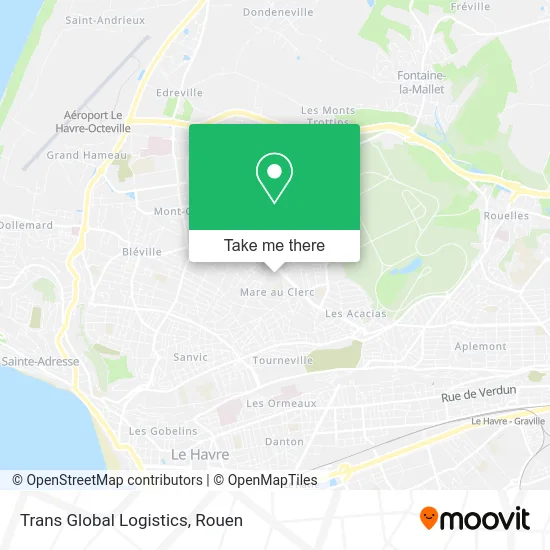 Trans Global Logistics map