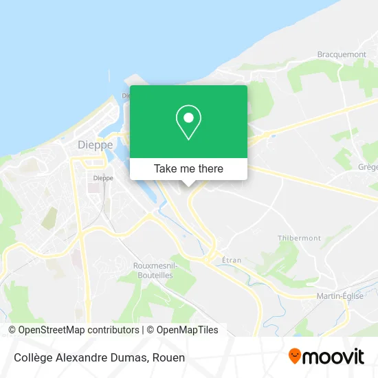 Collège Alexandre Dumas map