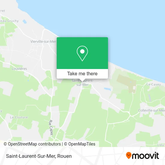 Saint-Laurent-Sur-Mer map