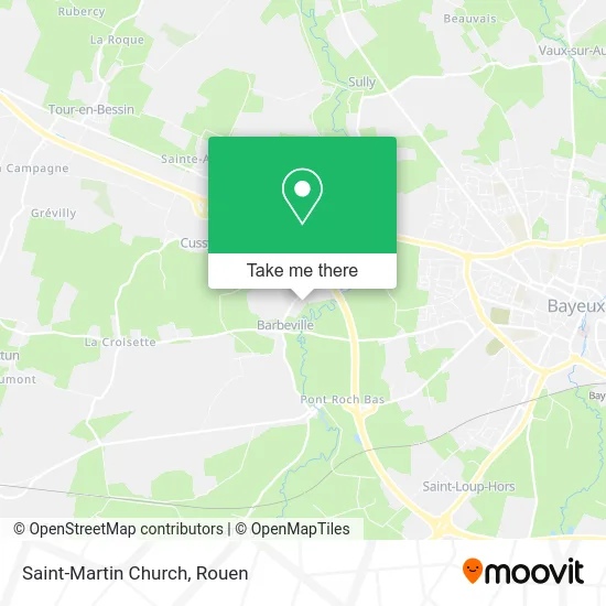 Église Saint-Martin map