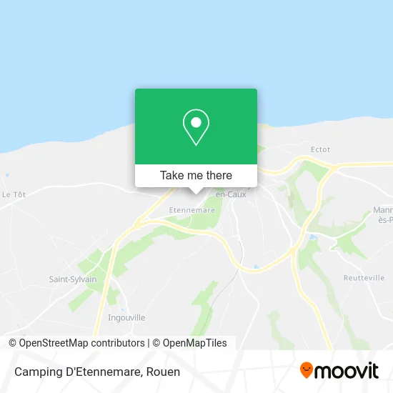 Camping D'Etennemare map