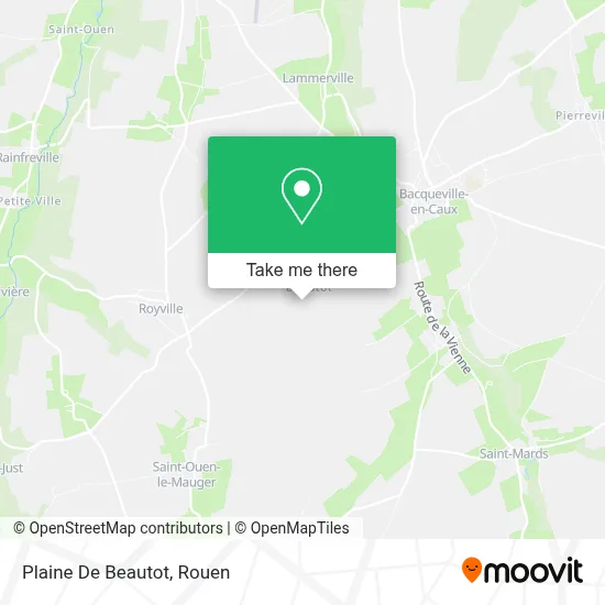 Plaine De Beautot map