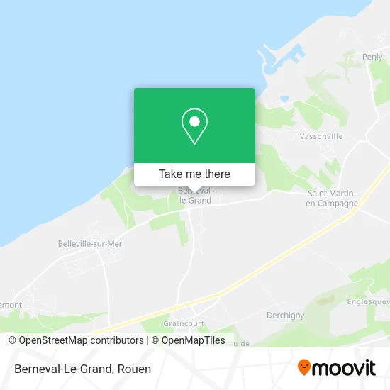 Berneval-Le-Grand map